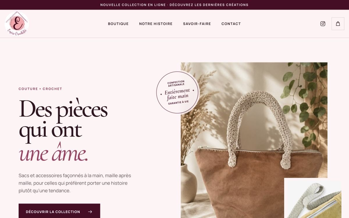 Aperçu de la boutique Envie Crochetée